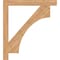 Ekena Millwork Westlake Block Smooth Bracket, Western Red Cedar, 3 1/2"W x 36"D x 40"H BKT04X36X40WTL05SWR - alternate 2